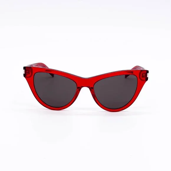 NEW SAINT LAURENT SL425 005 CAT EYE SUNGLASSES SL 425 RED display picture 1